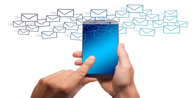 Mobile phone spam sent in bulk to target phone