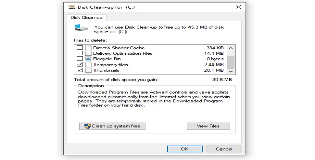 Delete Temporary Files to make Computer faster