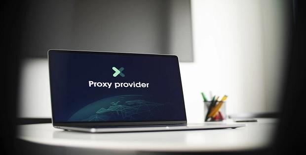Proxy server computer acts as an intermediary between client and server.