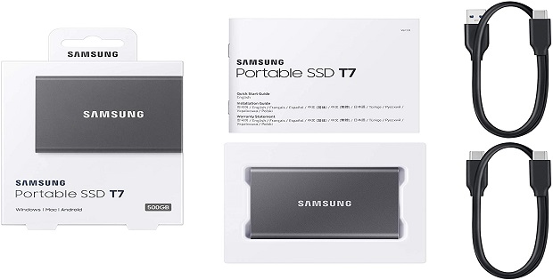Samsung SSD T7 Portable External Solid-State Drive