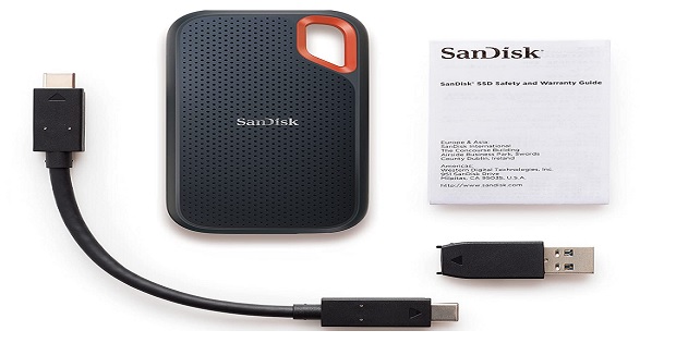 SanDisk Portable External Solid-State Drive for Photographers