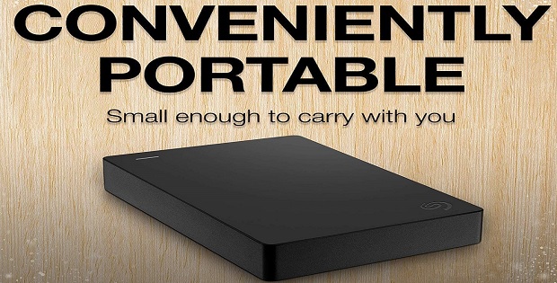 Seagate Portable 5TB Best External Hard drive for Photographers
