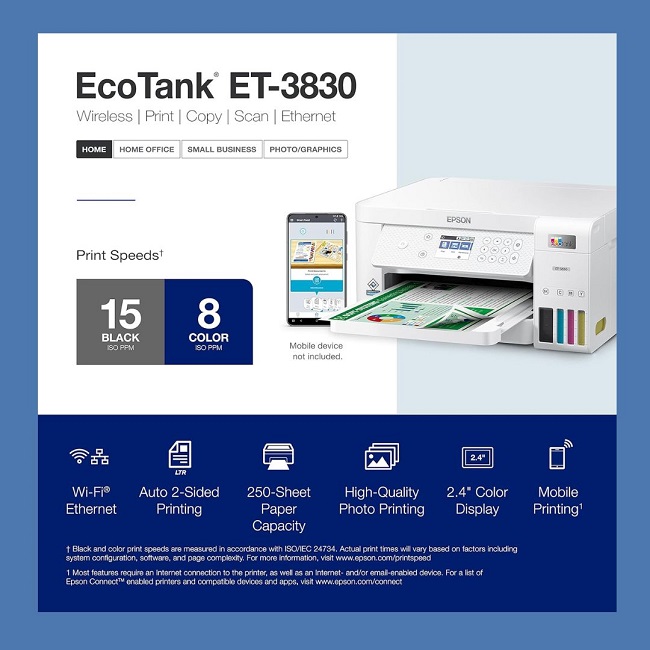 ET-3830 All-in-One Supertank Printer