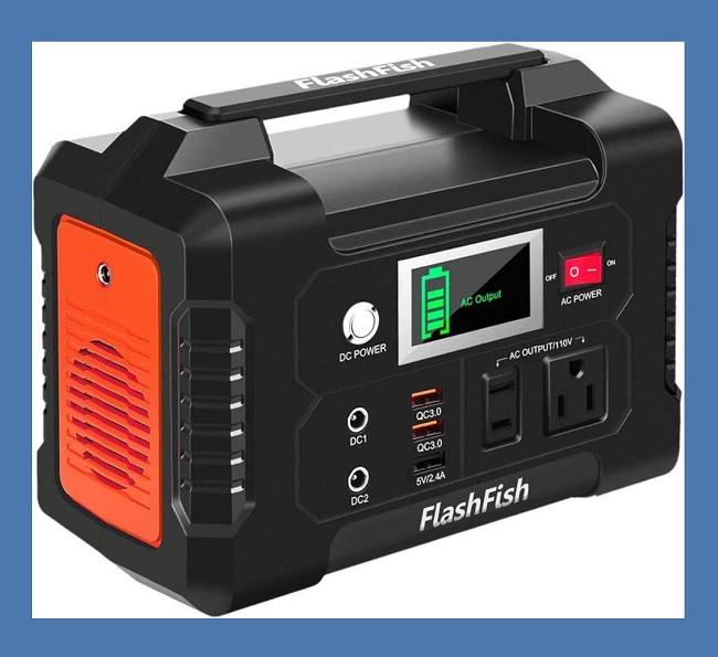 FlashFish Portable Power Station under $100