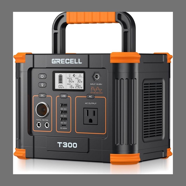 GRECELL Portable Power Station 300W